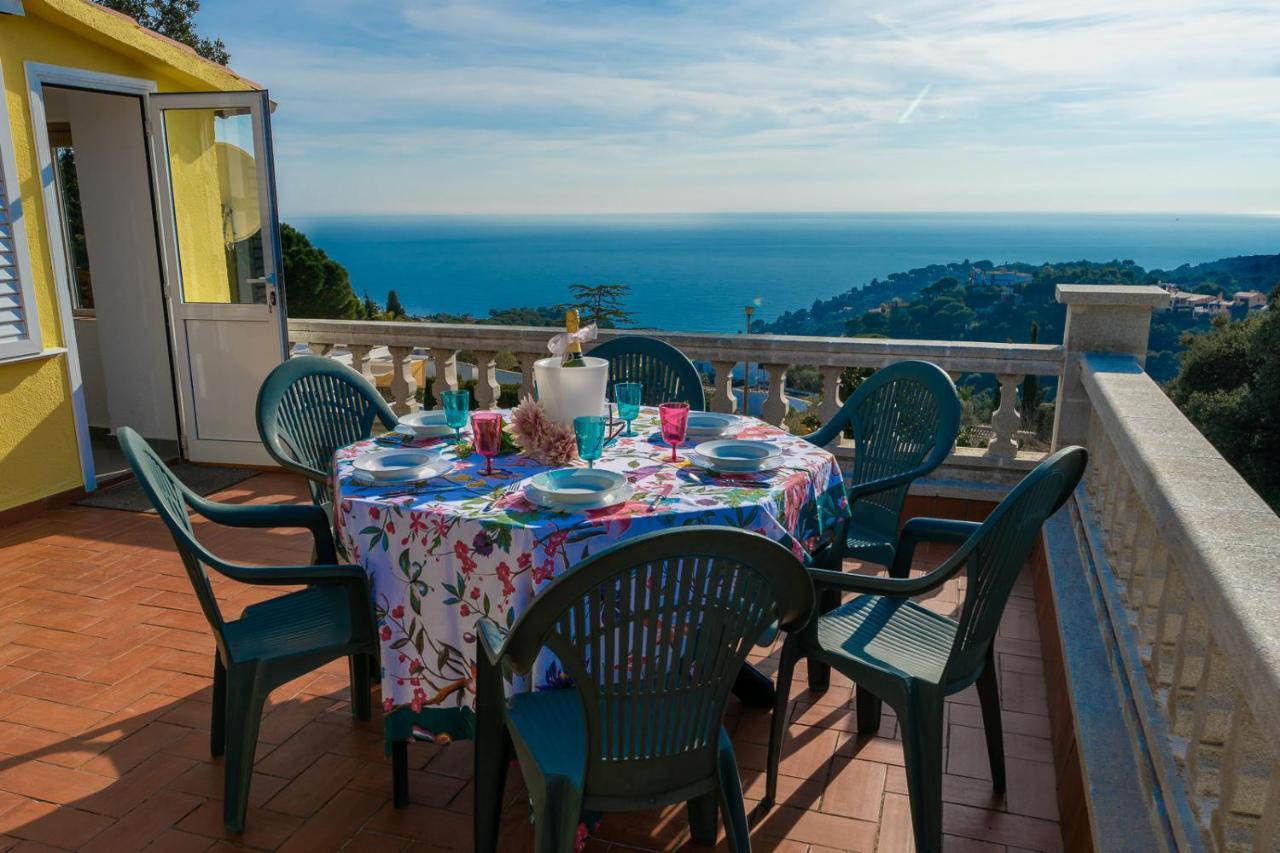 Villa Vista Lux, Piscina Privada Y Zona Exterior Con Vista Mar Tossa de Mar Dış mekan fotoğraf