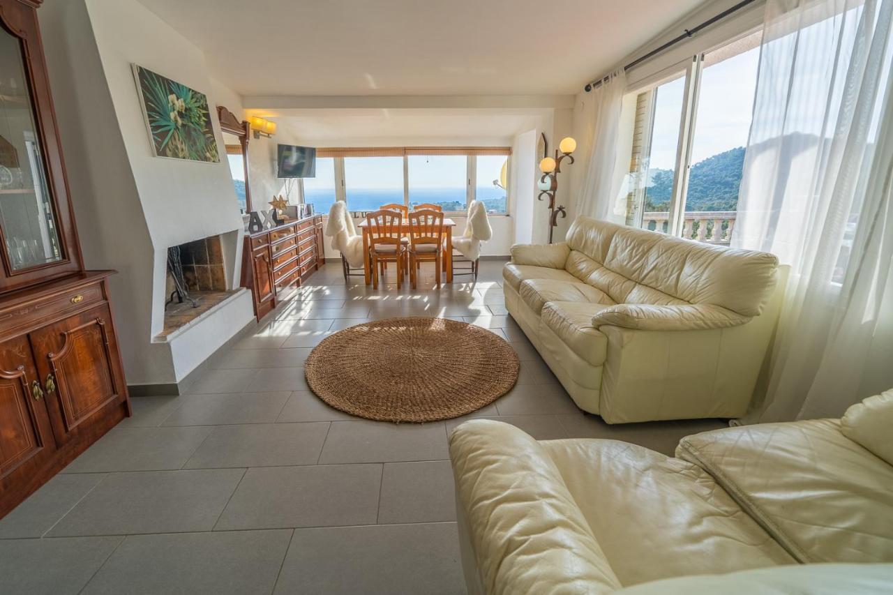 Villa Vista Lux, Piscina Privada Y Zona Exterior Con Vista Mar Tossa de Mar Dış mekan fotoğraf