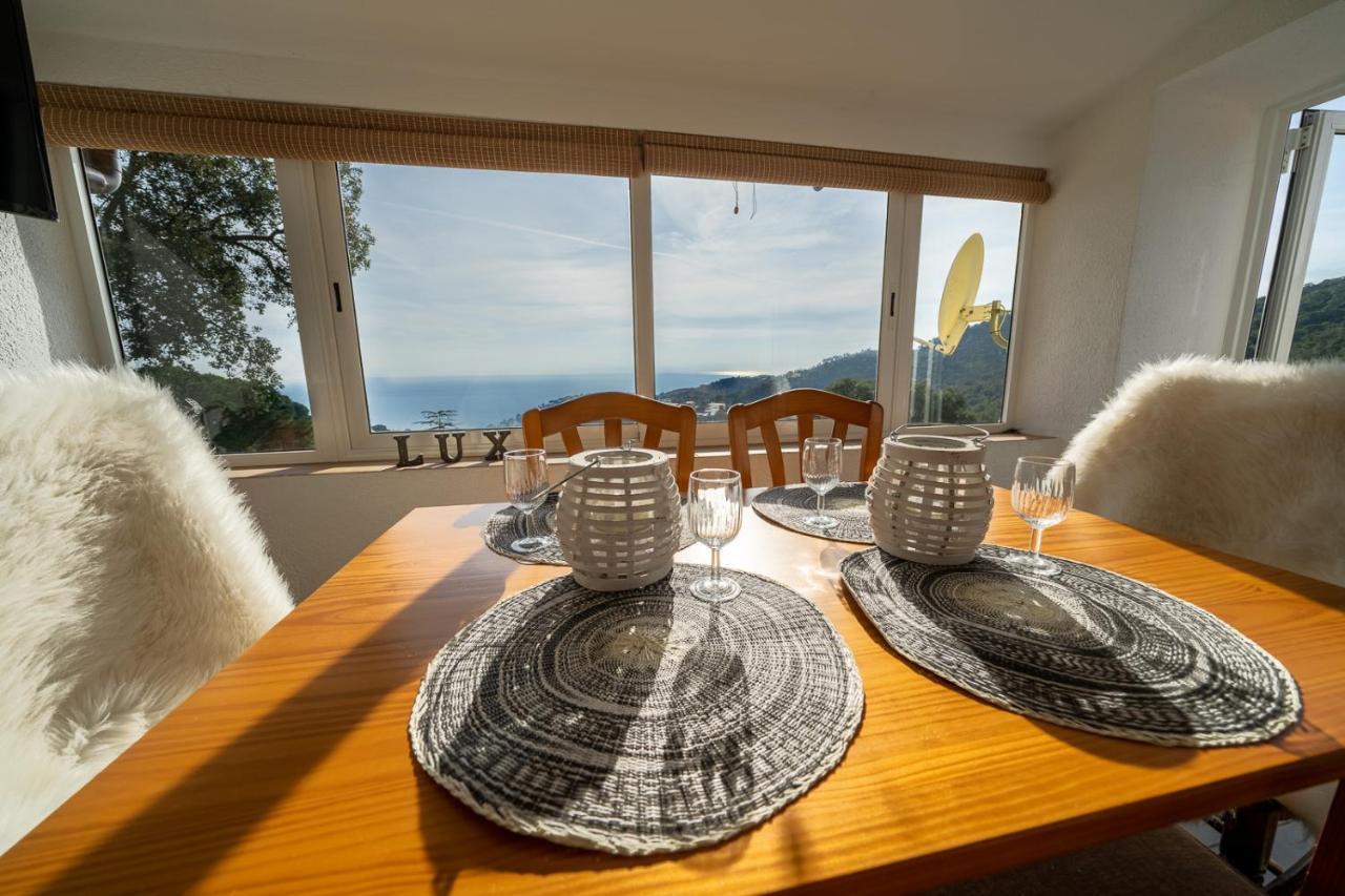Villa Vista Lux, Piscina Privada Y Zona Exterior Con Vista Mar Tossa de Mar Dış mekan fotoğraf