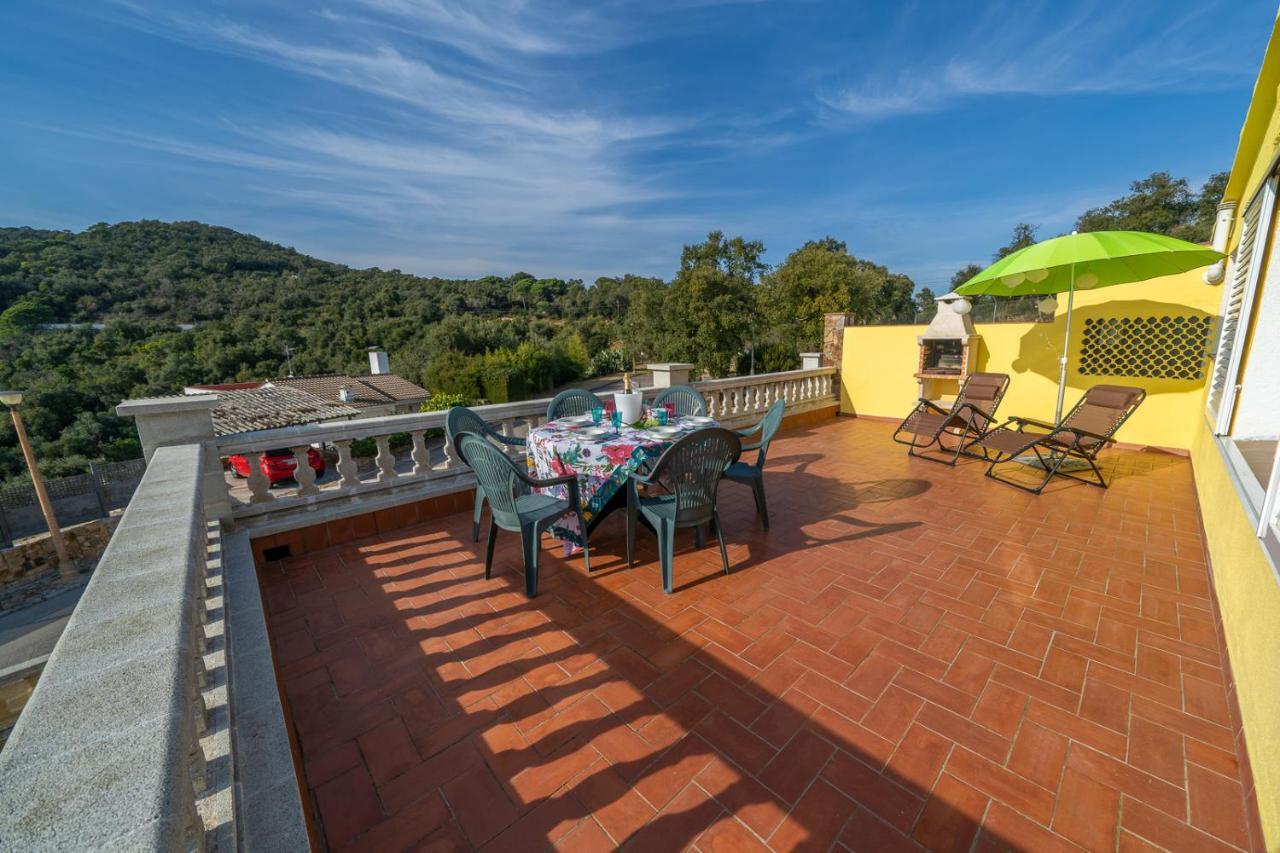 Villa Vista Lux, Piscina Privada Y Zona Exterior Con Vista Mar Tossa de Mar Dış mekan fotoğraf
