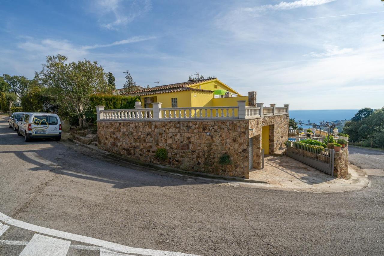 Villa Vista Lux, Piscina Privada Y Zona Exterior Con Vista Mar Tossa de Mar Dış mekan fotoğraf