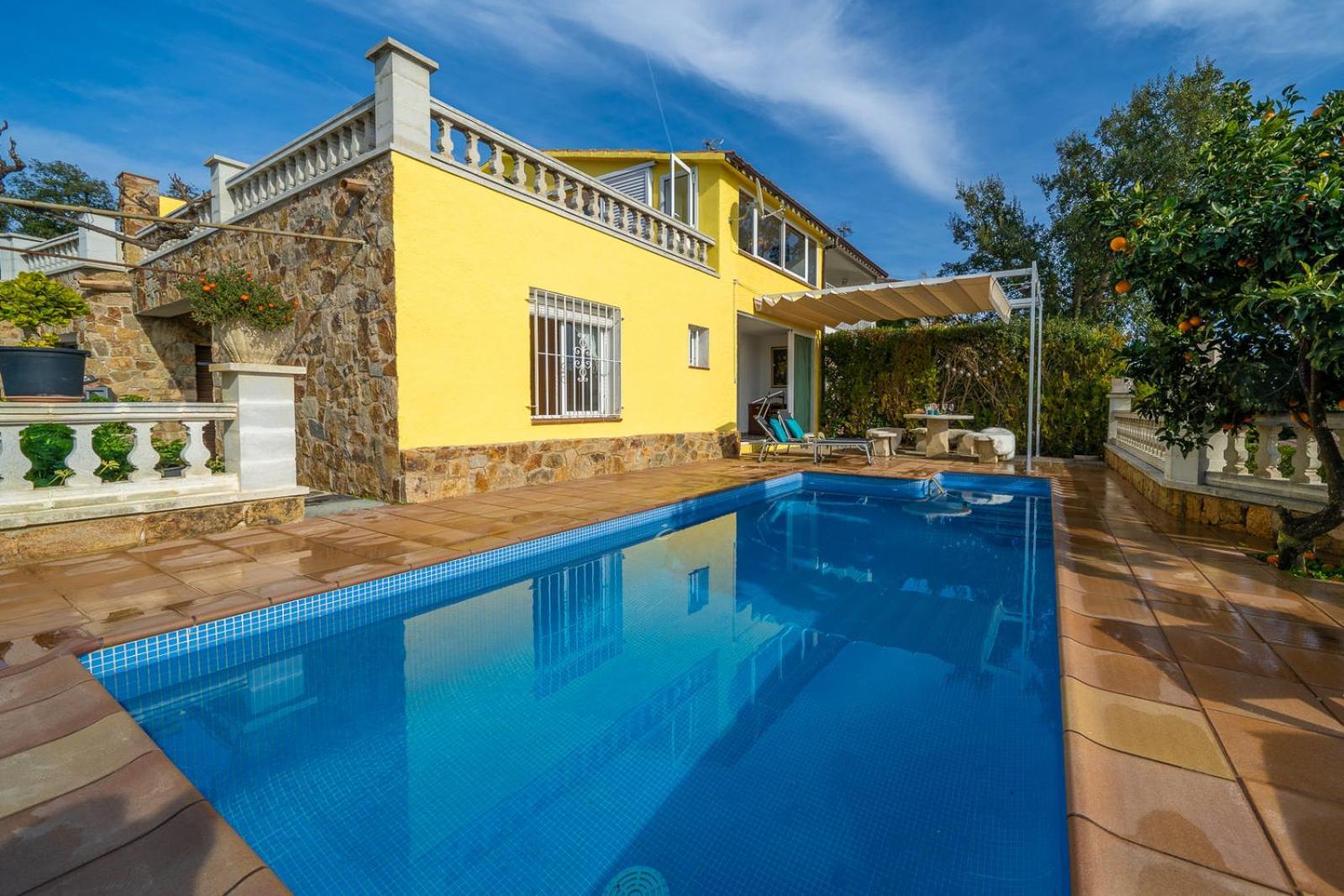Villa Vista Lux, Piscina Privada Y Zona Exterior Con Vista Mar Tossa de Mar Dış mekan fotoğraf